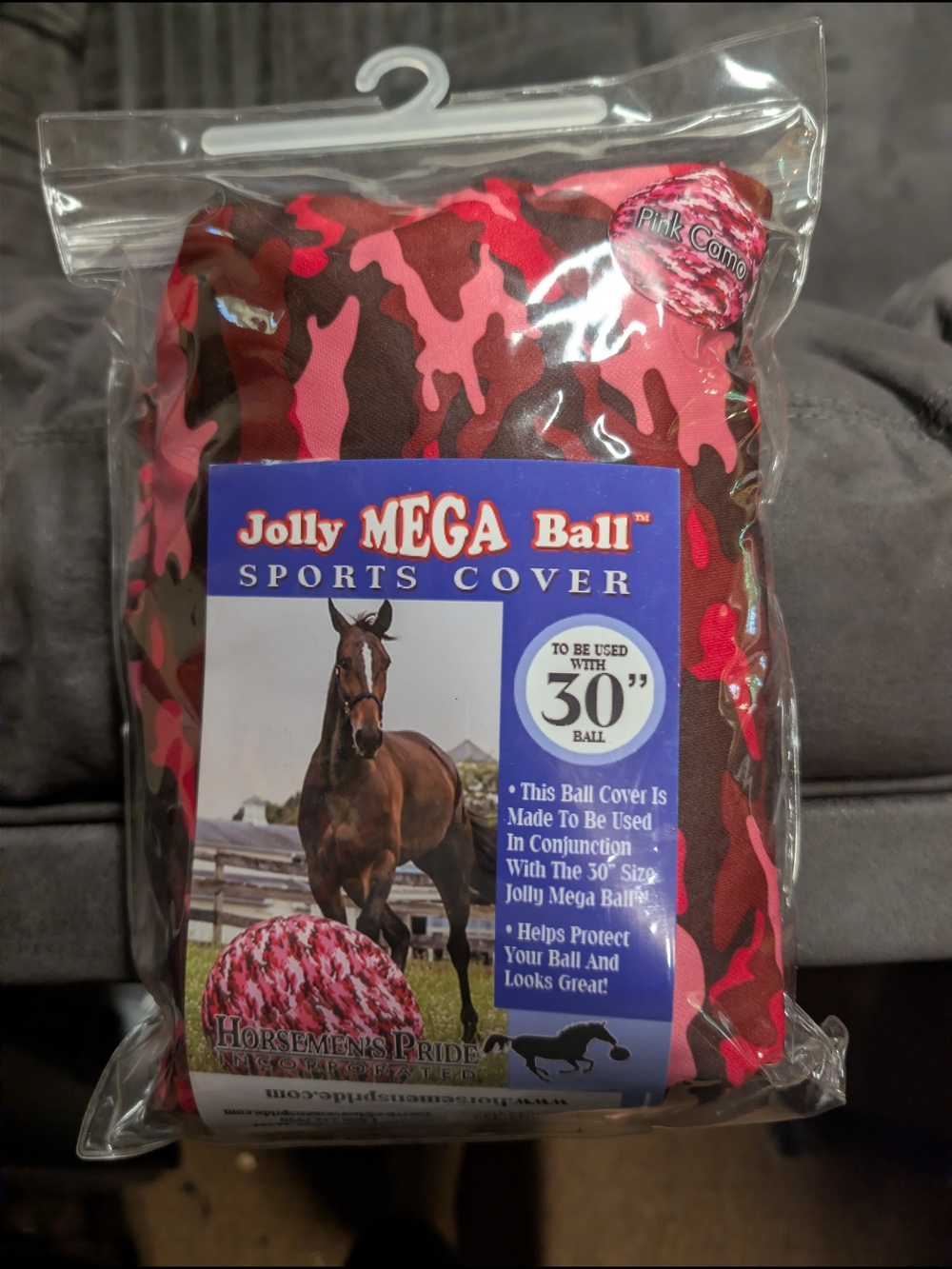 Jolly Mega Ball Sports Cover - Pink Camo